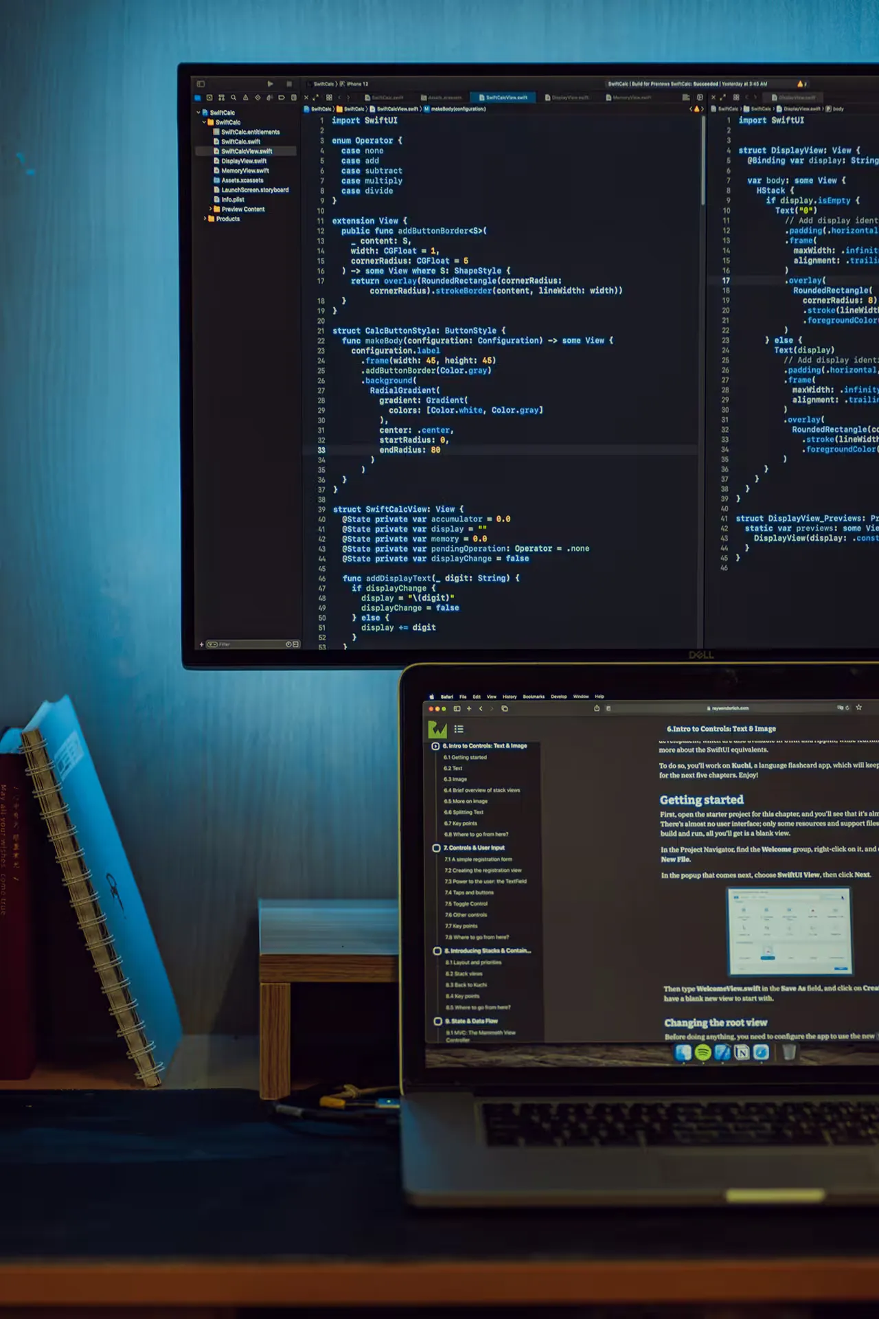 Computer station running BigBlueButton source code