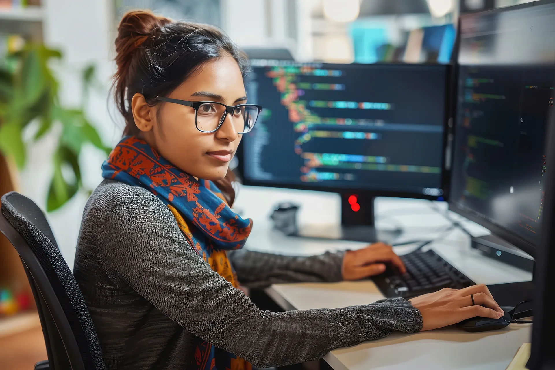 Developer working on BigBlueButton source code
