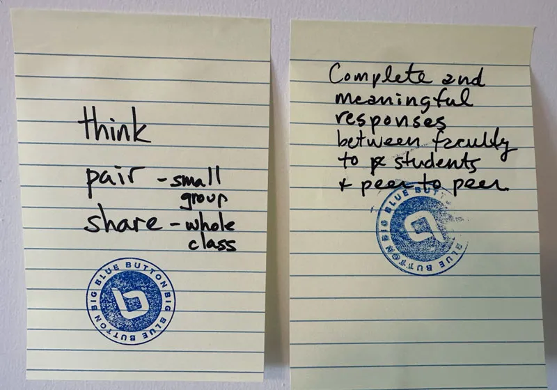 think pair share